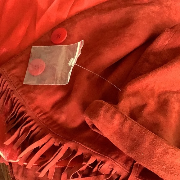 Never worn rust coloured suede jacket - Picture 6 of 10